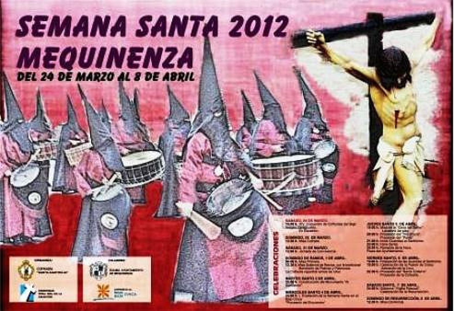 Semana Santa en Mequinenza 2012 Mequinenza